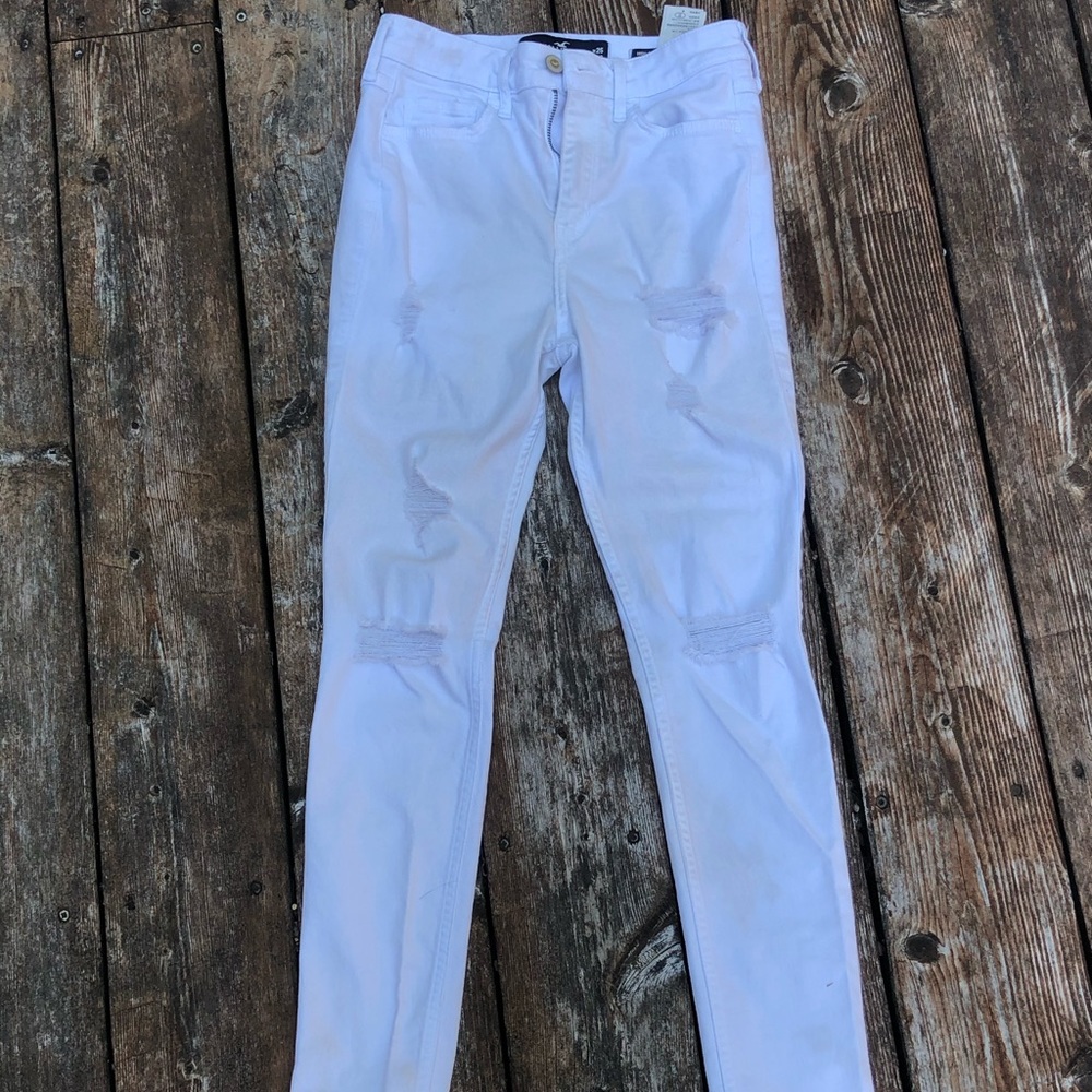 White Hollister Jeans